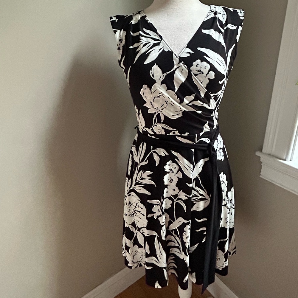 White House Black Market Reversible dress.